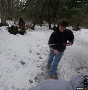 Google map of trail system